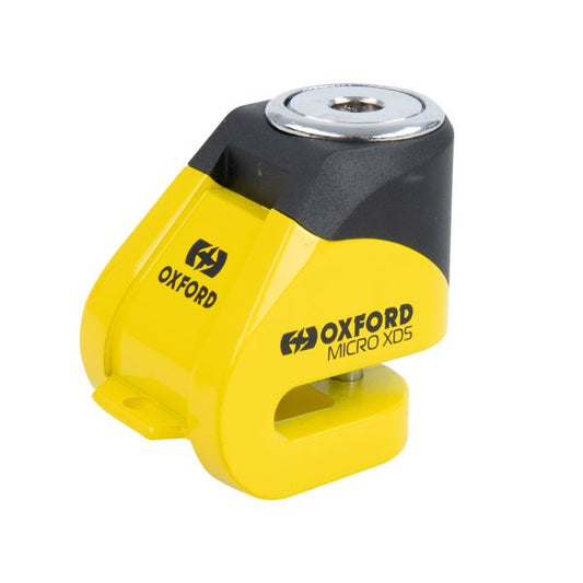 Blocator disc Oxford Scoot XD5 galben 5mm - MotoRR