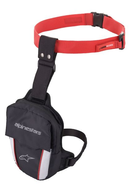 Geanta de picior Alpinestars Access negru sau alb / rosu / negru - MotoRR