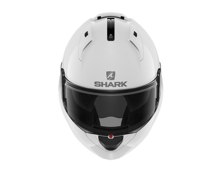 Casca Flip-Up Shark EVO ES Blank alb - MotoRR