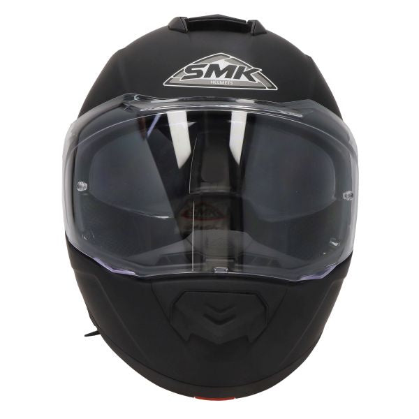 Casca Flip-Up SMK Glide Matt Black MA200 negru Pinlock ready - MotoRR