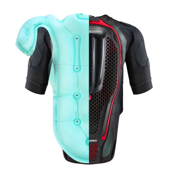 Vesta airbag Alpinestars Tech-Air 7X negru / rosu - MotoRR