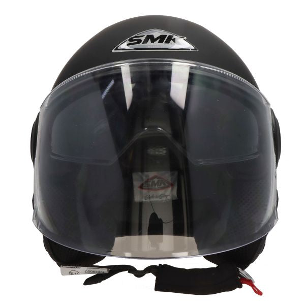 Casca Open-Face SMK Cooper Matt Black MA200 negru - MotoRR