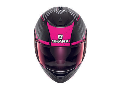 Casca integrala Shark Spartan 1.2 Kobrak Mat gri / negru / roz Pinlock ready - MotoRR