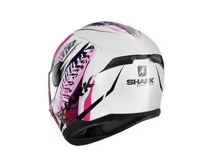 Casca integrala Shark D-Skwal 2 Shigan alb / roz Pinlock ready - MotoRR