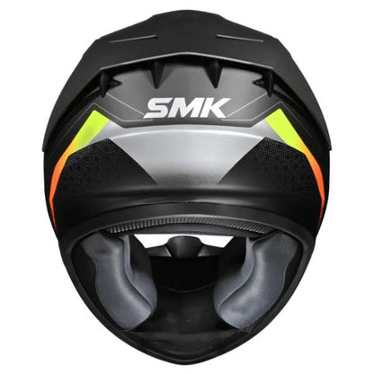 Casca integrala SMK Stellar Sport Flight galben-gri-negru - MotoRR