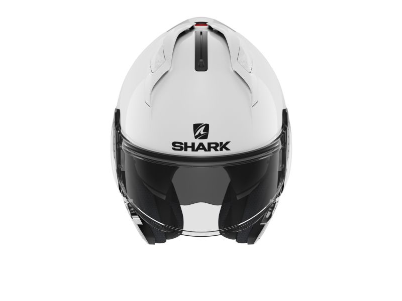 Casca Flip-Up Shark Evo GT Blank alb Pinlock ready - MotoRR