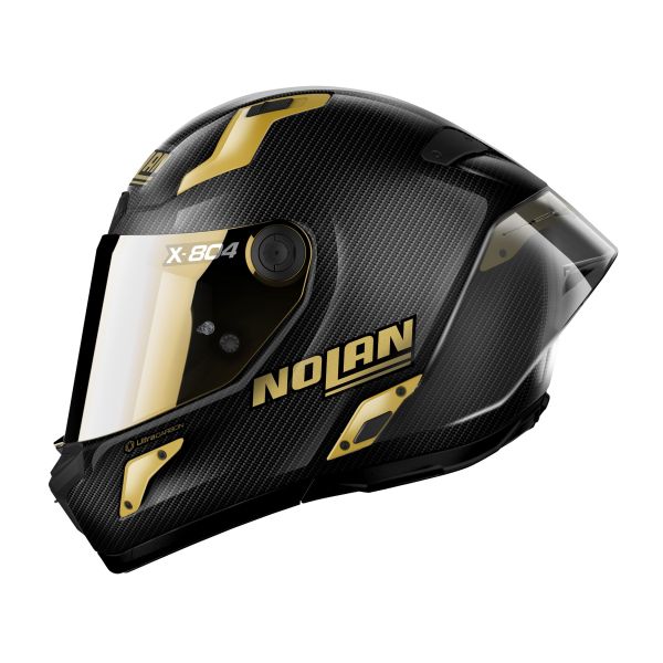 Casca integrala Nolan X-804 RS Ultra Carbon Golden Edition 3 negru / carbon / auriu - MotoRR