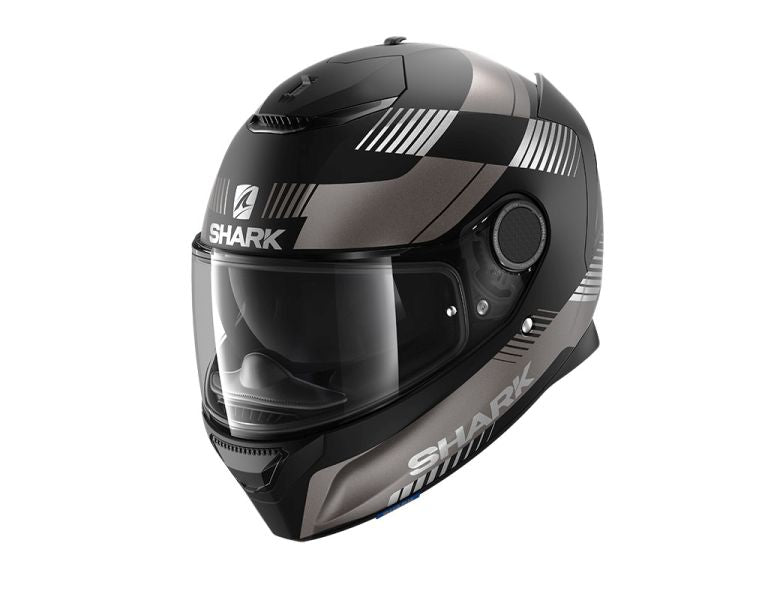 Casca integrala Shark Spartan 1.2 Strad gri / negru Pinlock ready - MotoRR