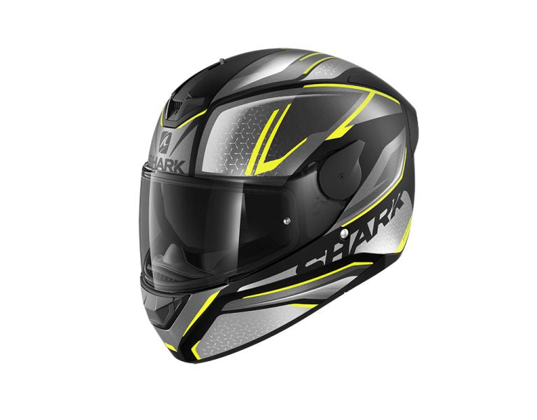 Casca integrala Shark D-Skwal 2 Daven galben / gri / negru Pinlock ready - MotoRR