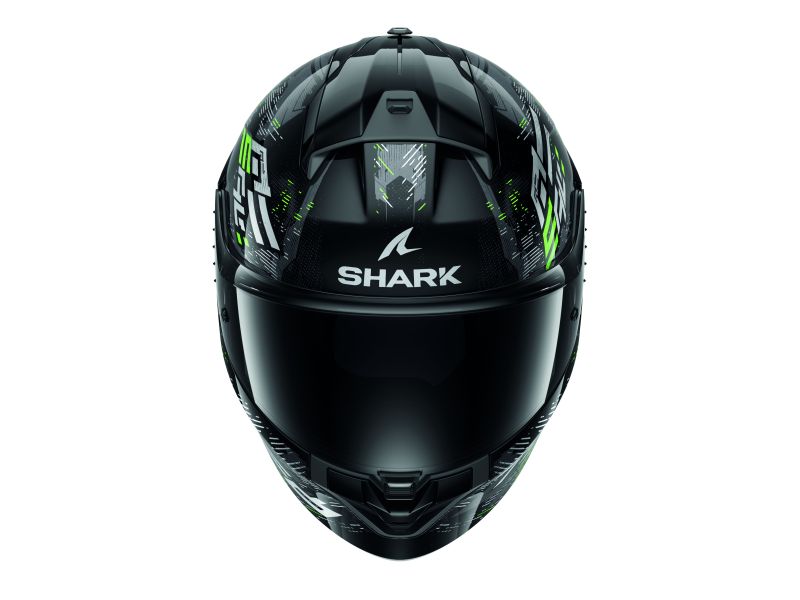 Casca integrala Shark Ridill 2 Molokai negru/gri/verde - MotoRR