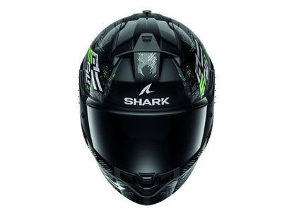 Casca integrala Shark Ridill 2 Molokai negru/gri/verde - MotoRR