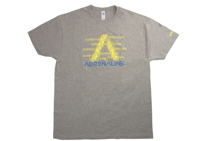 Tricou Adrenaline Gri - MotoRR