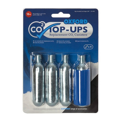 Set 4 tuburi CO2 pentru anvelope - MotoRR