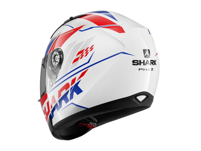 Casca integrala Shark Ridill 1.2 Phaz alb / albastru / rosu - MotoRR