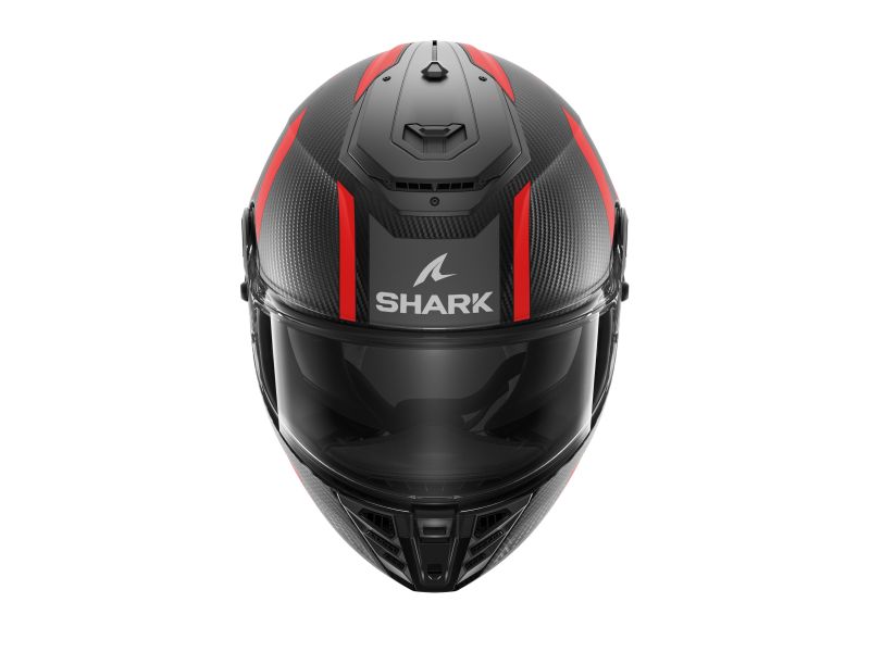 Casca integrala Shark Spartan RS Carbon Shawn Mat carbon / negru / rosu Pinlock ready - MotoRR