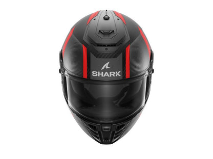 Casca integrala Shark Spartan RS Carbon Shawn Mat carbon / negru / rosu Pinlock ready - MotoRR