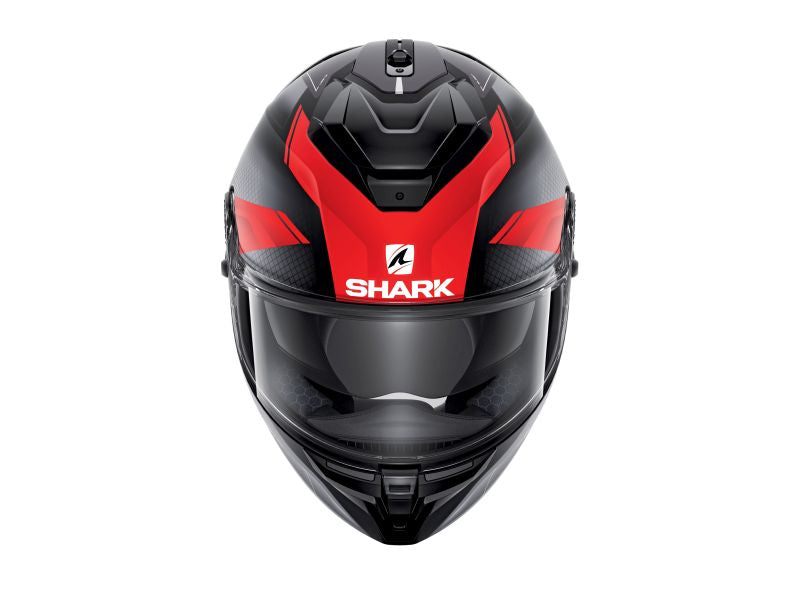 Casca integrala Shark Spartan GT Elgen antracit / rosu Pinlock ready - MotoRR