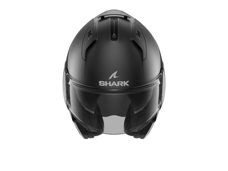 Casca Flip-Up Shark EVO ES Blank Mat negru - MotoRR