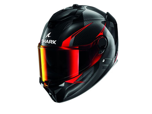 Casca integrala Shark Spartan GT Pro Kultram Carbon negru/rosu - MotoRR