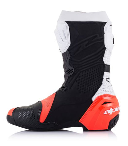 Ghete sport Alpinestars Supertech R Vented negru / rosu / alb - MotoRR