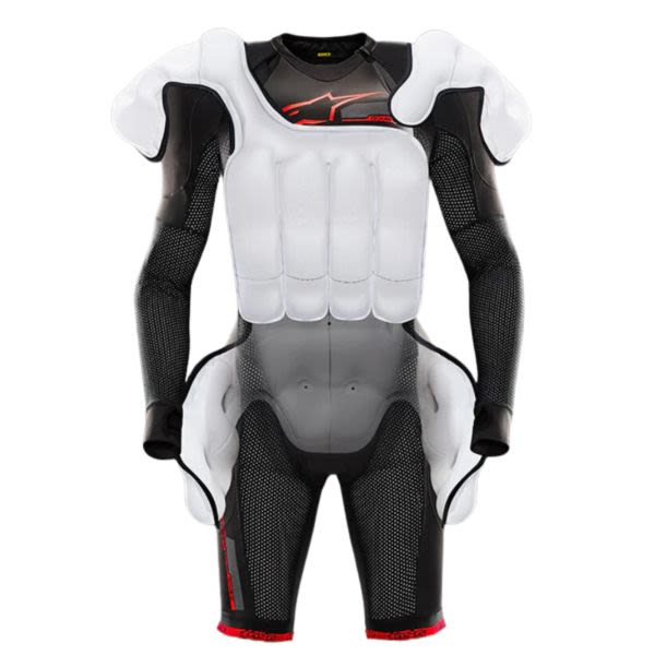 Costum airbag Alpinestars Tech-Air 10 V2 negru-rosu - MotoRR