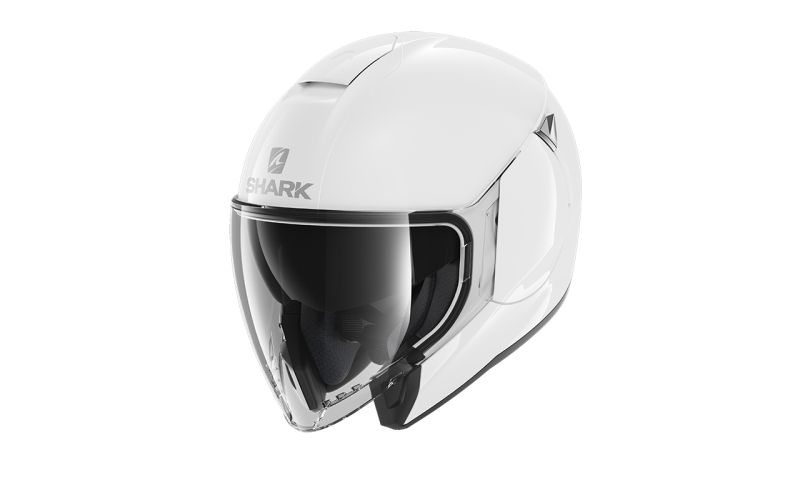 Casca Open-Face Shark Citycruiser Blank alb - MotoRR