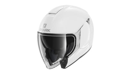 Casca Open-Face Shark Citycruiser Blank alb - MotoRR