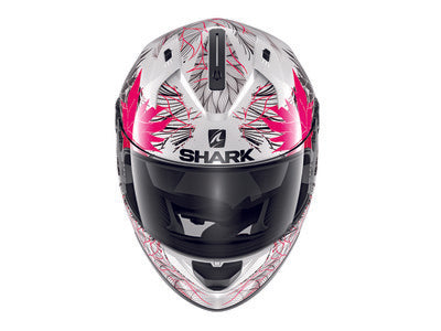 Casca integrala Shark Ridill 1.2 Nelum alb / negru / roz - MotoRR