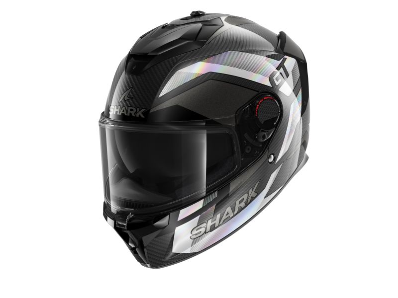 Casca integrala Shark Spartan GT Pro Carbon Ritmo negru / argintiu / alb - MotoRR