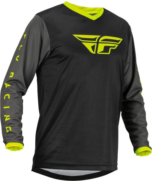 Bluza Offroad FLY Racing F-16 negru / gri / galben - MotoRR