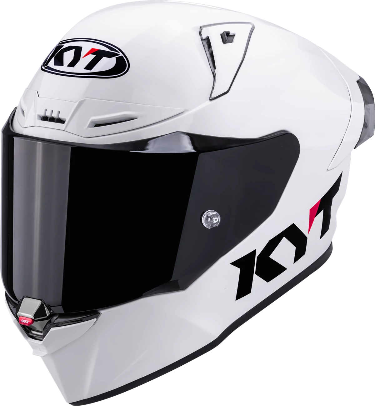 Casca integrala KYT R1R Plain alb - MotoRR