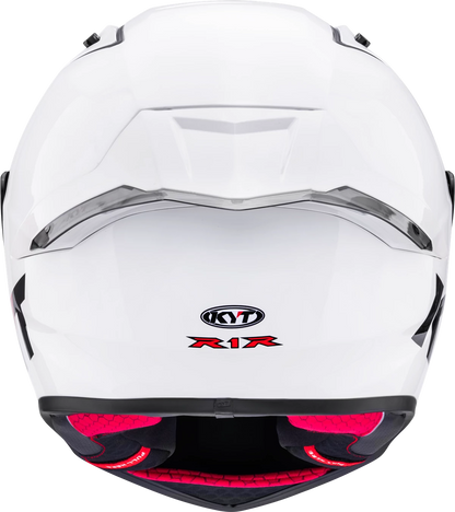 Casca integrala KYT R1R Plain alb - MotoRR