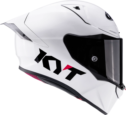 Casca integrala KYT R1R Plain alb - MotoRR