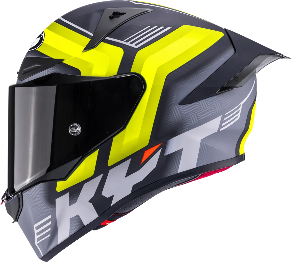 Casca integrala KYT R1R Carbon Accelerator galben mat - MotoRR