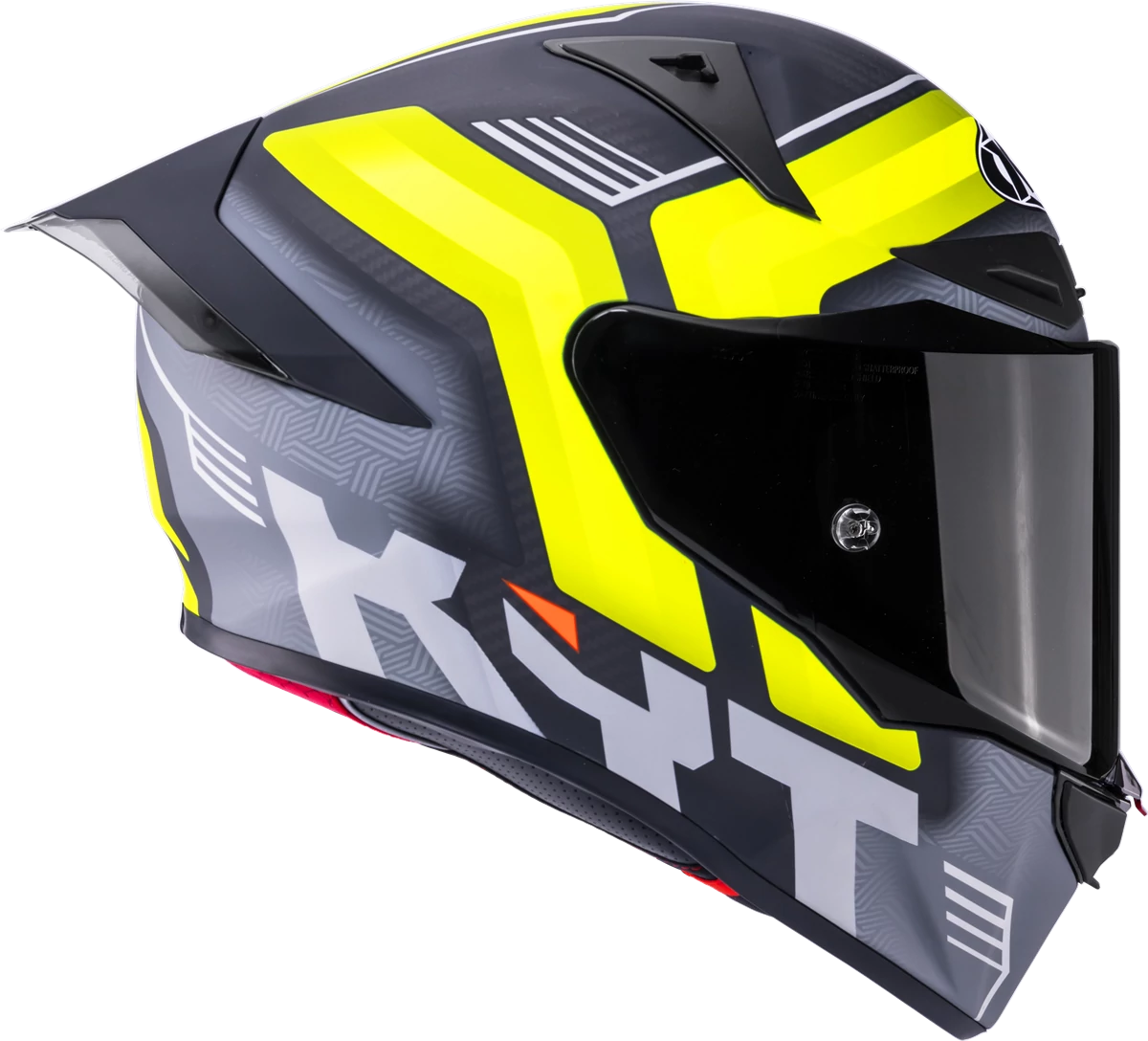 Casca integrala KYT R1R Carbon Accelerator galben mat - MotoRR