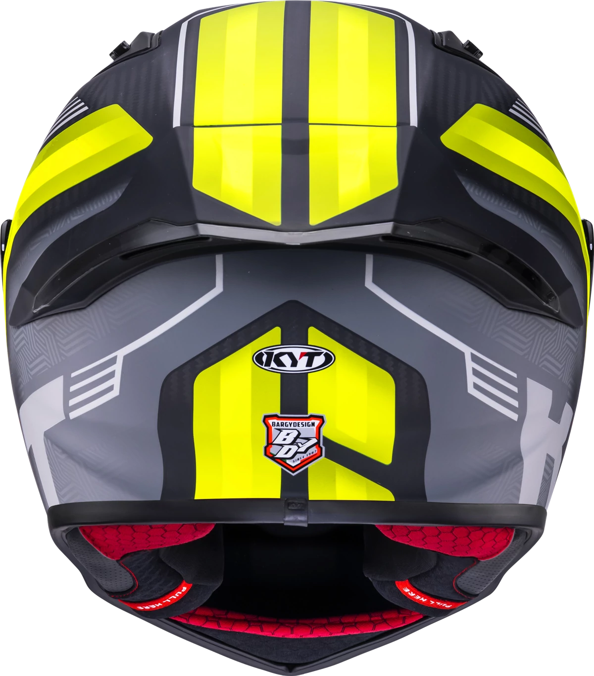 Casca integrala KYT R1R Carbon Accelerator galben mat - MotoRR