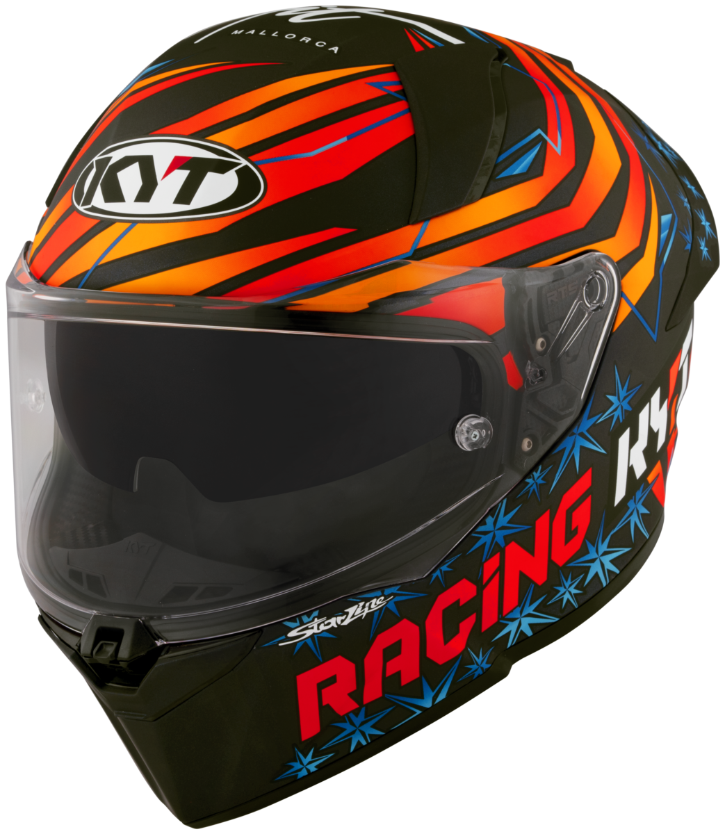 Casca integrala KYT R2R Max Fernandez 2022 Replica mat