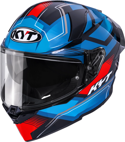 Casca integrala KYT R2R Parsec negru/albastru/rosu - MotoRR