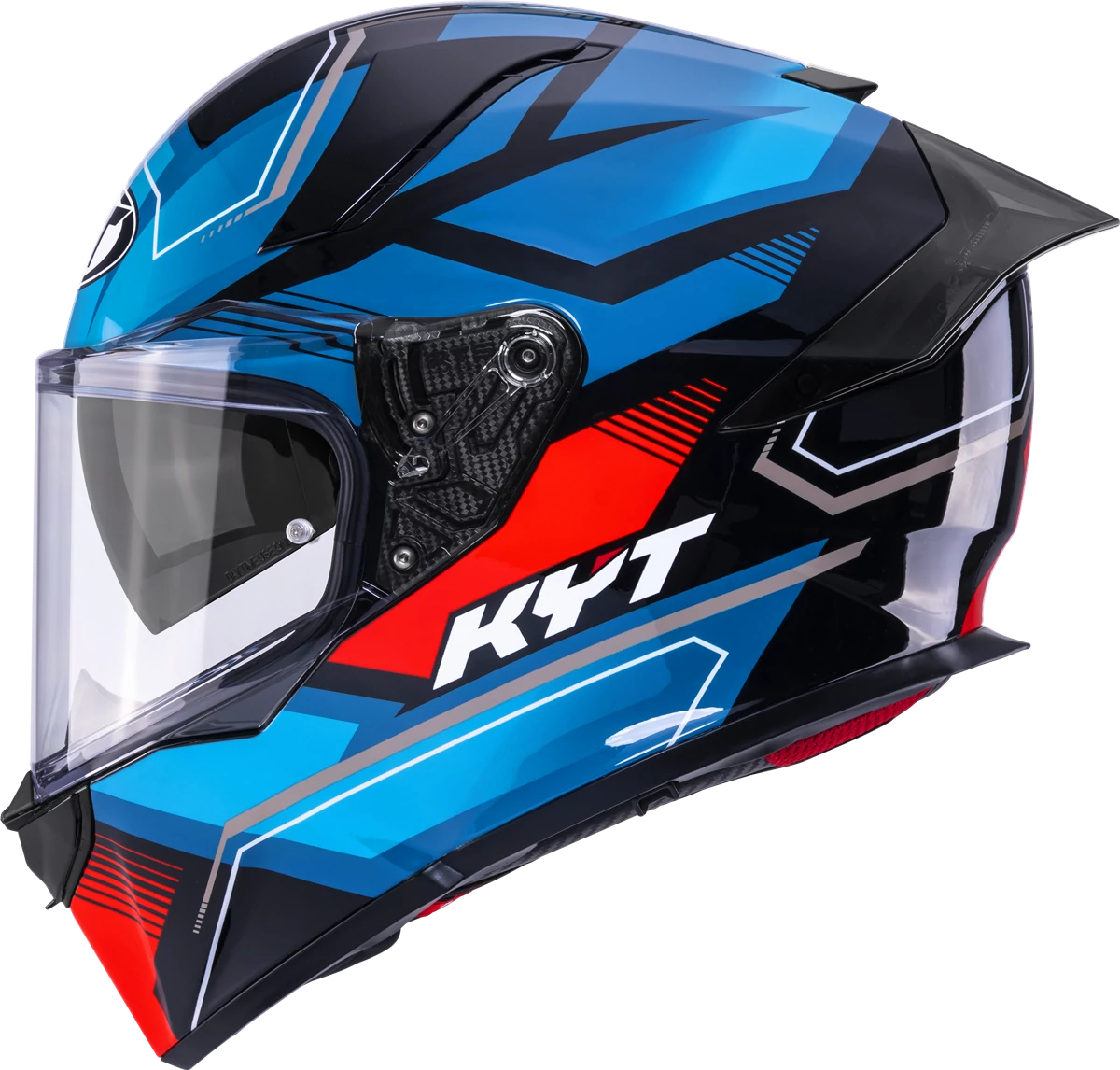 Casca integrala KYT R2R Parsec negru/albastru/rosu - MotoRR