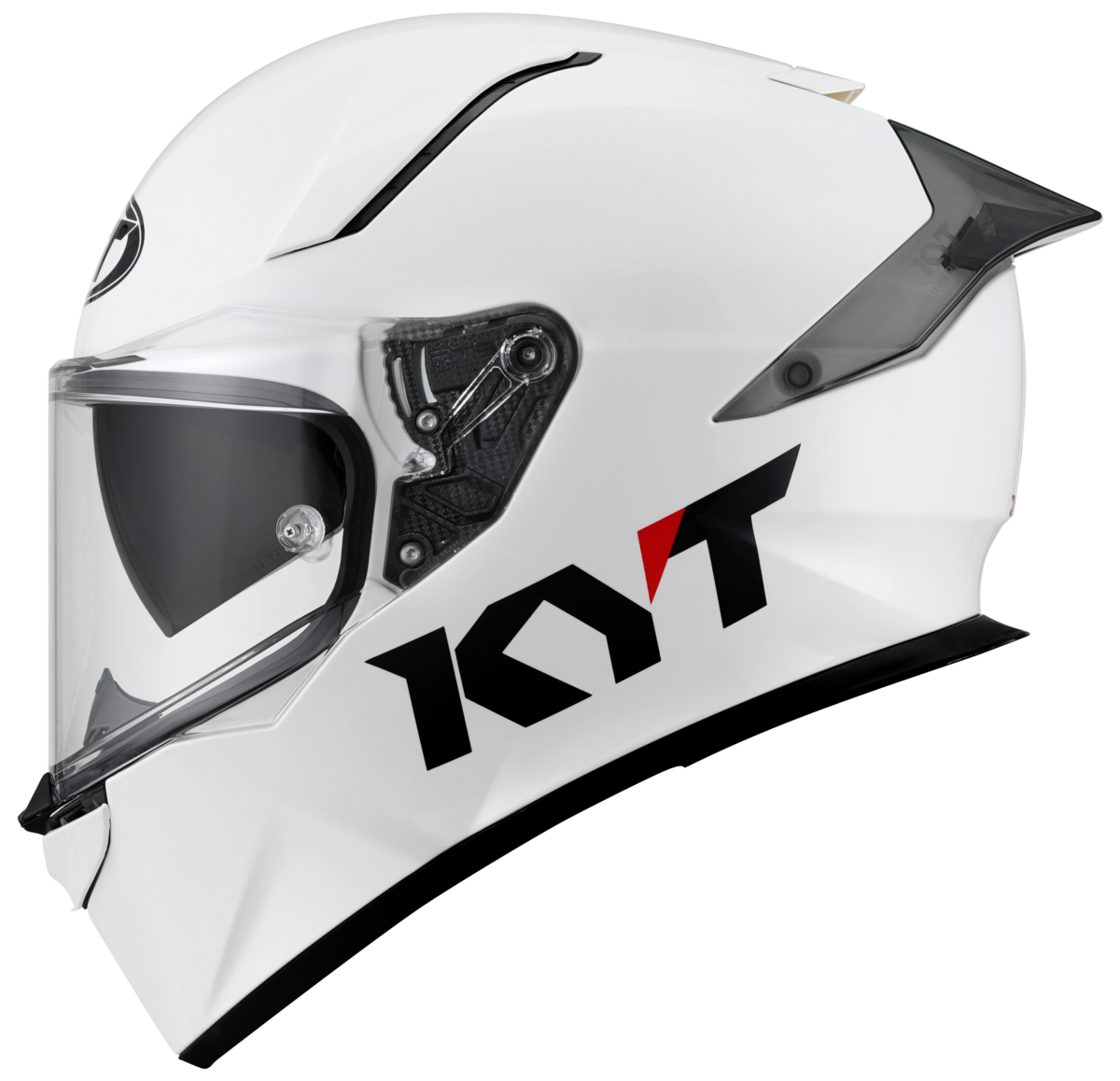 Casca integrala KYT R2R Plain alb - MotoRR