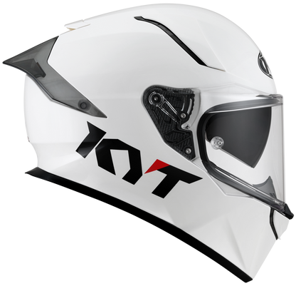 Casca integrala KYT R2R Plain alb - MotoRR