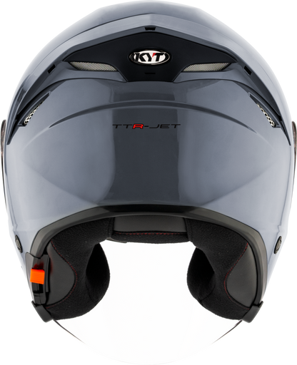 Casca Open-Face KYT TTR-JET gri - MotoRR