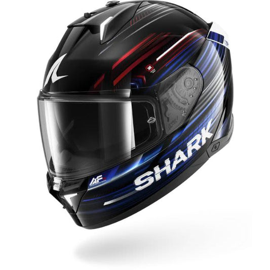 Casca integrala Shark Skwal i3 Light-Blur albastru-negru-rosu