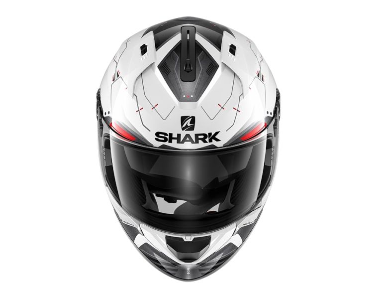 Casca integrala Shark Ridill 1.2 Mecca alb / negru - MotoRR