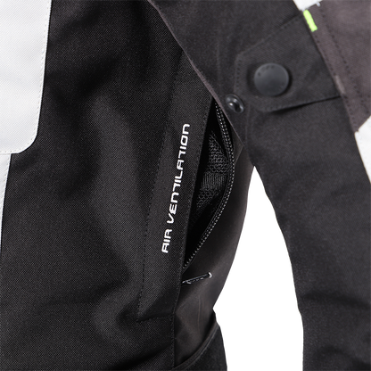 Geaca textil BUSE Breno PRO negru/galben - MotoRR