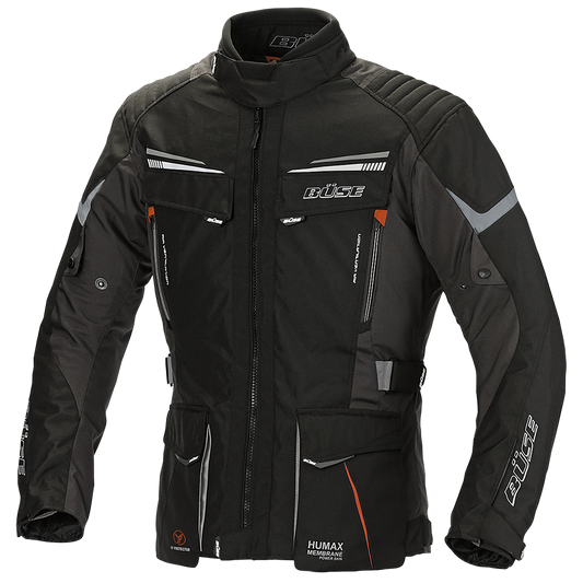 Geaca textil BUSE Lago PRO negru - MotoRR