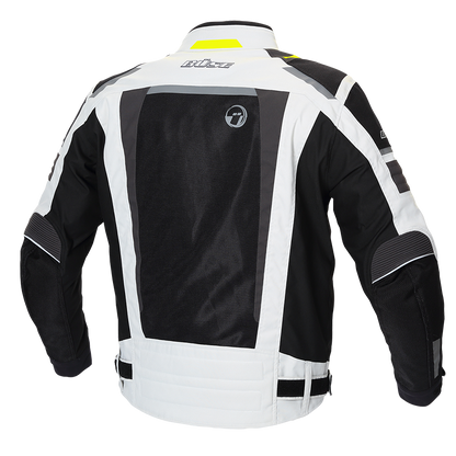 Geaca textil BUSE Livorno gri deschis - MotoRR