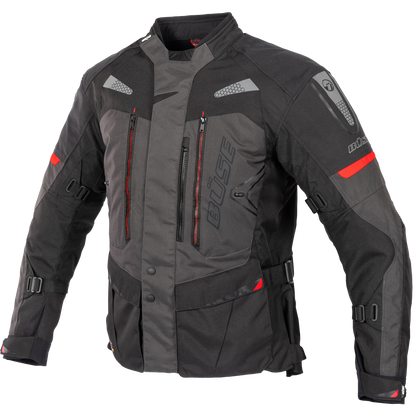 Geaca textil BUSE Monterey negru/gri - MotoRR