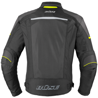 Geaca textil BUSE Santerno negru - MotoRR