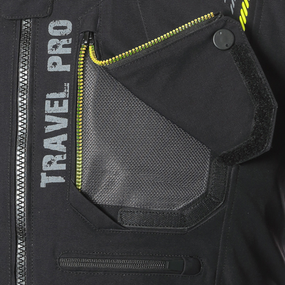 Geaca textil BUSE Travel PRO negru/gri - MotoRR